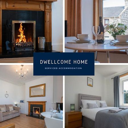 Dwellcome Home Ltd 1 Bed Apt, Half Mile To Union Street Yet Quiet, Free Parking, Fast Wifi, Ideal For Long Term Contractor, Etc Stays, Fully Equipped Kitchen, Regular Housekeeping Option - See Our Site For Assurance Aberdeen Extérieur photo